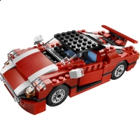 LEGO 5867 Super Speedster Red