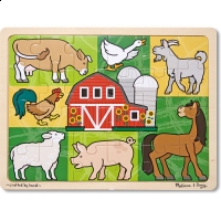 Puzzle Wood Jigsaw FarmPatch24
