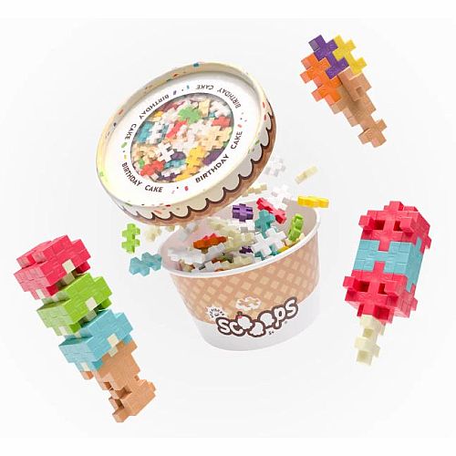 Plus-Plus Scoops - Birthday Cake