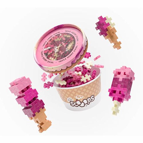 Plus-Plus Scoops - Triple Berry Swirl