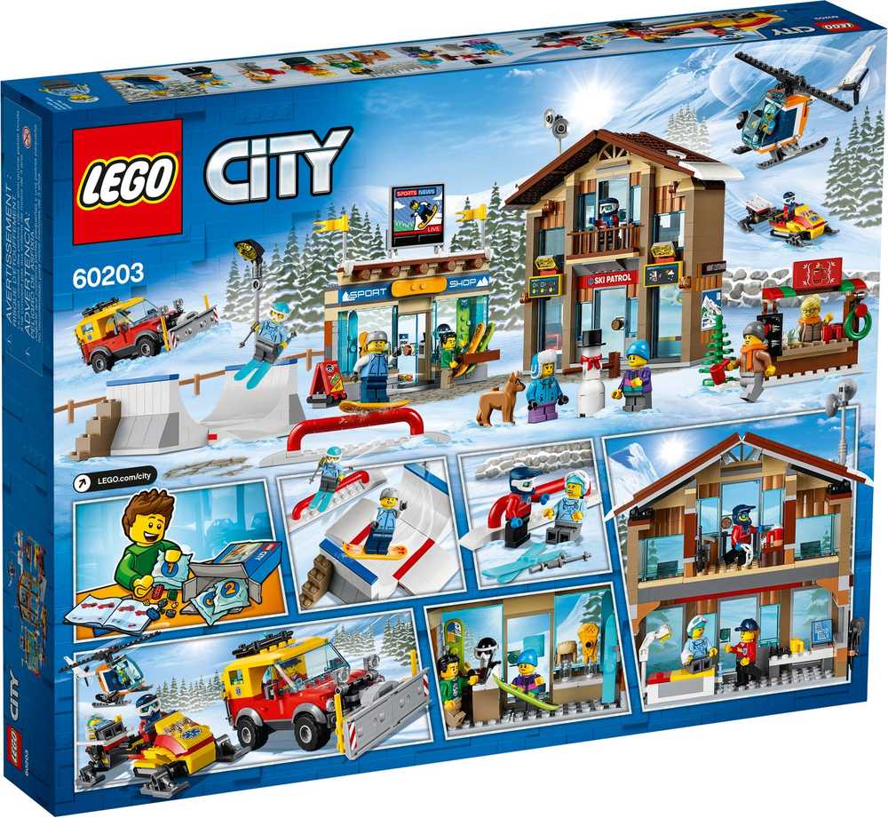 LEGO 60203 Ski Resort Imagine That Toys