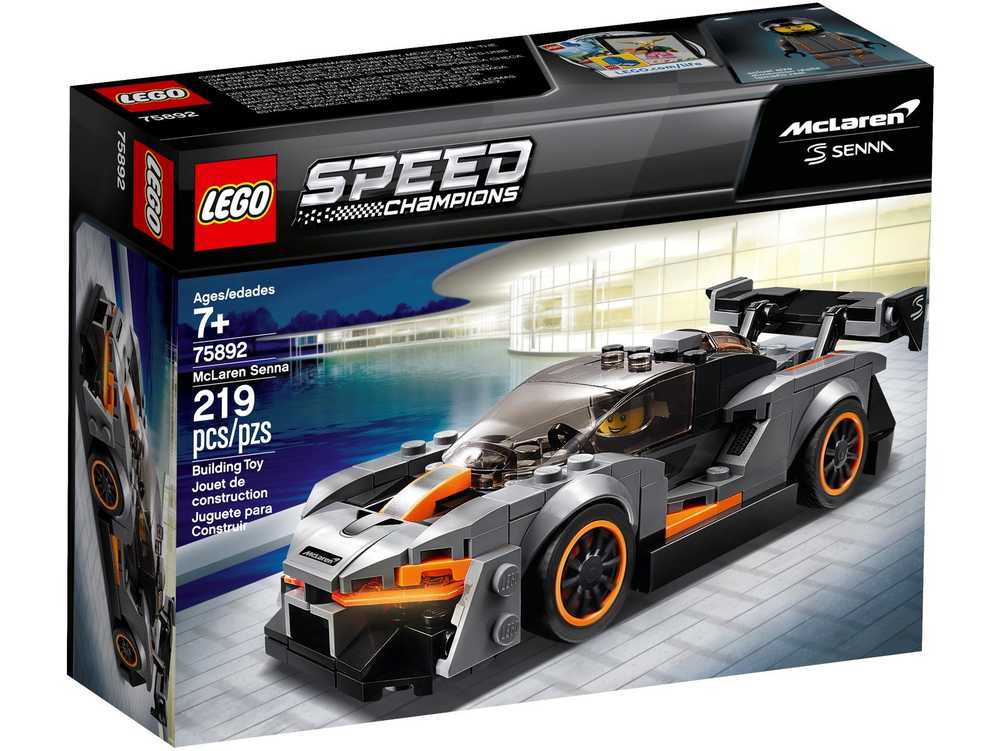 Mclaren senna lego