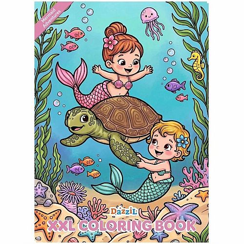 Mermaid Adventures XXL Coloring Book