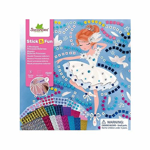 StickNFun Ballerina Mosaics