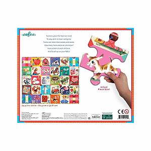 Giant Farm Animal 36 Pc Puzzle