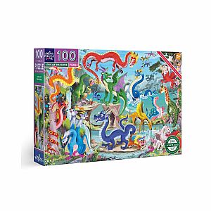 Love of Dragons 100 Pc Puzzle
