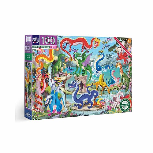 Love of Dragons 100 Pc Puzzle