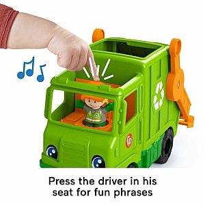 Fisher Price Little People Recycling Truck