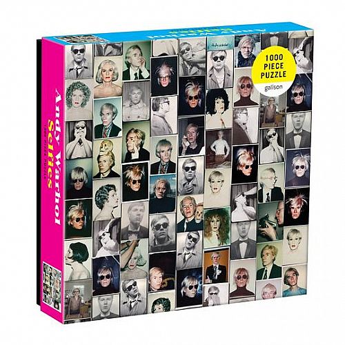 Andy Warhol Selfies 1000 Piece Jigsaw PuzzleNeedlepoint A to Z 1000 Piece Jigsaw Puzzle